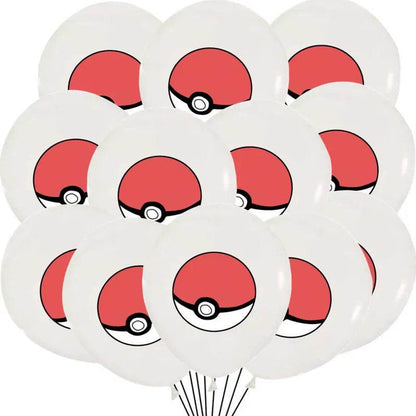 3/2/1Pack Pokemon Latex Balloons Birthday Party Supplies Cartoon Pikachu Balloon Baby Shower Kids Favor for Party Decorations - My Store