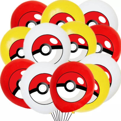 3/2/1Pack Pokemon Latex Balloons Birthday Party Supplies Cartoon Pikachu Balloon Baby Shower Kids Favor for Party Decorations - My Store