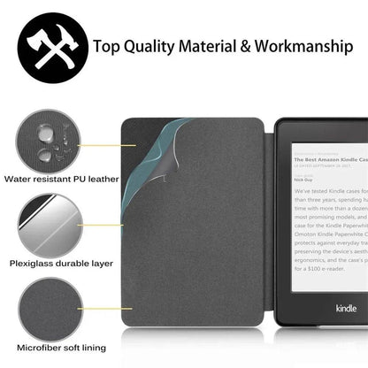 Case for Kindle 2025 Paperwhite Colorsoft 1 2 3 5 6 10Th 11Th 12Th Generation 6 6.8 7 Inch Magnetic Pouch Cover Shell - My Store