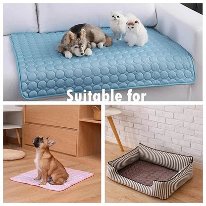 Dog Cooling Mat Summer Pet Cold Bed Extra Large for Small Big Dogs Pet Accessories Cat Durable Blanket Sofa Cat Ice Pad Blanket - My Store