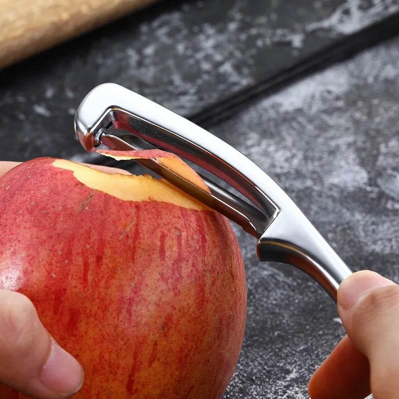 High Quality Kitchen Peeler, Stainless Steel Rotating Blade Peeler, Ultra Sharp Fruit, Potato, Carrot Essential Kitchen Tool - My Store