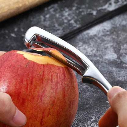 High Quality Kitchen Peeler, Stainless Steel Rotating Blade Peeler, Ultra Sharp Fruit, Potato, Carrot Essential Kitchen Tool - My Store