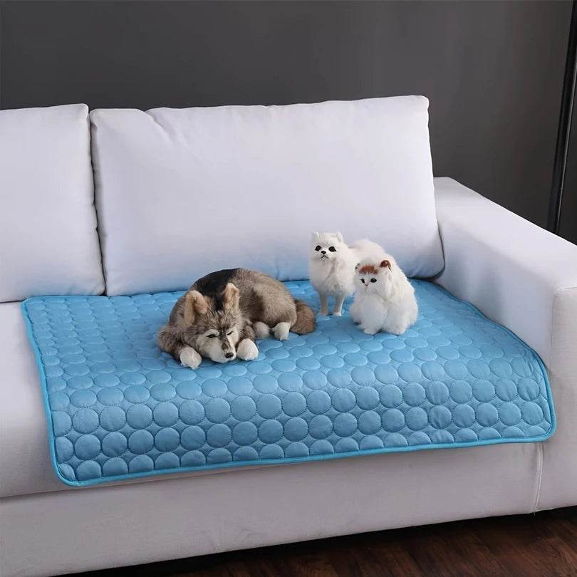 Dog Cooling Mat Summer Pet Cold Bed Extra Large for Small Big Dogs Pet Accessories Cat Durable Blanket Sofa Cat Ice Pad Blanket - My Store