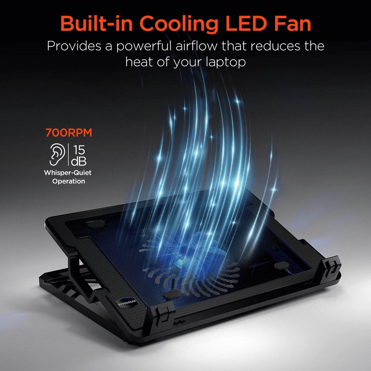Hypergear Uprite Air Portable Laptop Cooling Stand - My Store