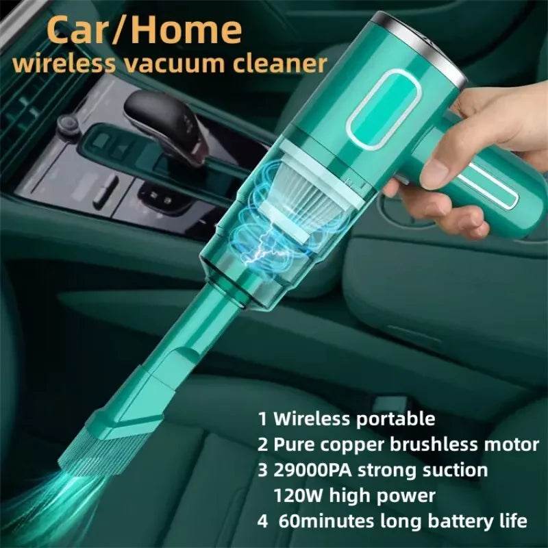 29000PA Cordless Hand Held Vacuum Cleaner Mini Portable Car Auto Home Wireless - My Store