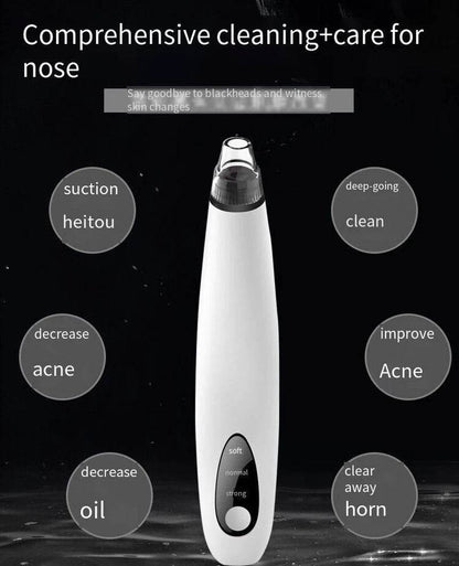 Electric Blackhead Remover Cleaner Face Diamond Pore Vacuum Suction White Heads - My Store
