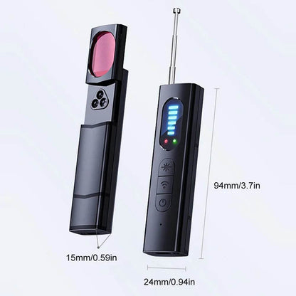 Hidden Camera Detector for Hidden Camera T15 anti Spy Detector Professional GPS Wiretapping Search Devices Security Protection - My Store