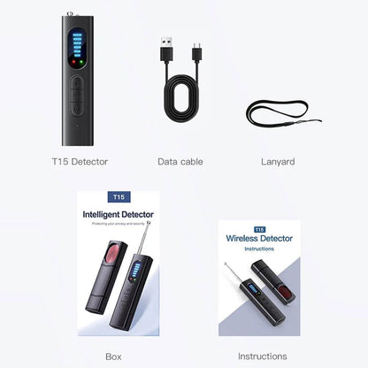 Hidden Camera Detector for Hidden Camera T15 anti Spy Detector Professional GPS Wiretapping Search Devices Security Protection - My Store