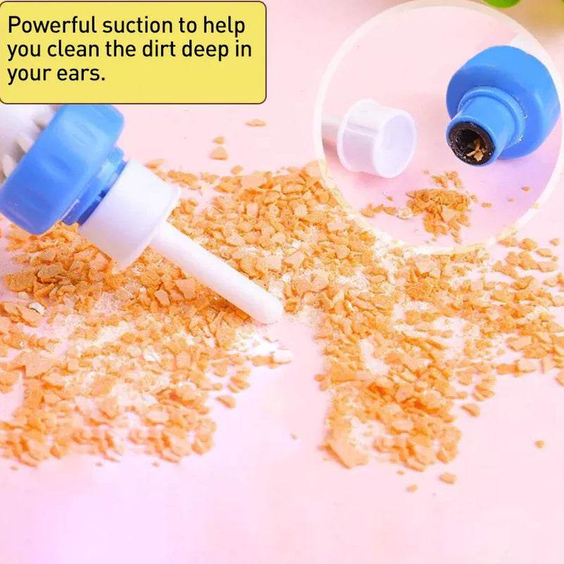 Safety Electric Cordless Vacuum Ear Cleaner Wax Remover Painless Cleaning Tool - My Store