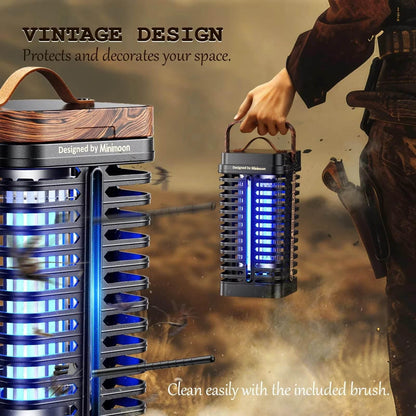 Minimoon Bug Zapper Outdoor 4200V High-Voltage Mosquito Zapper - My Store