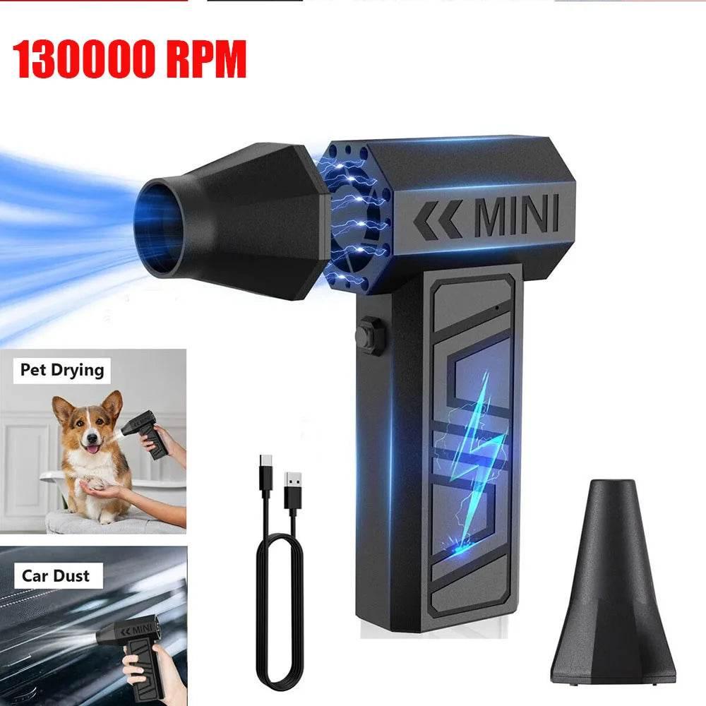 130000RPM Mini Fan Electric Air Duster - My Store