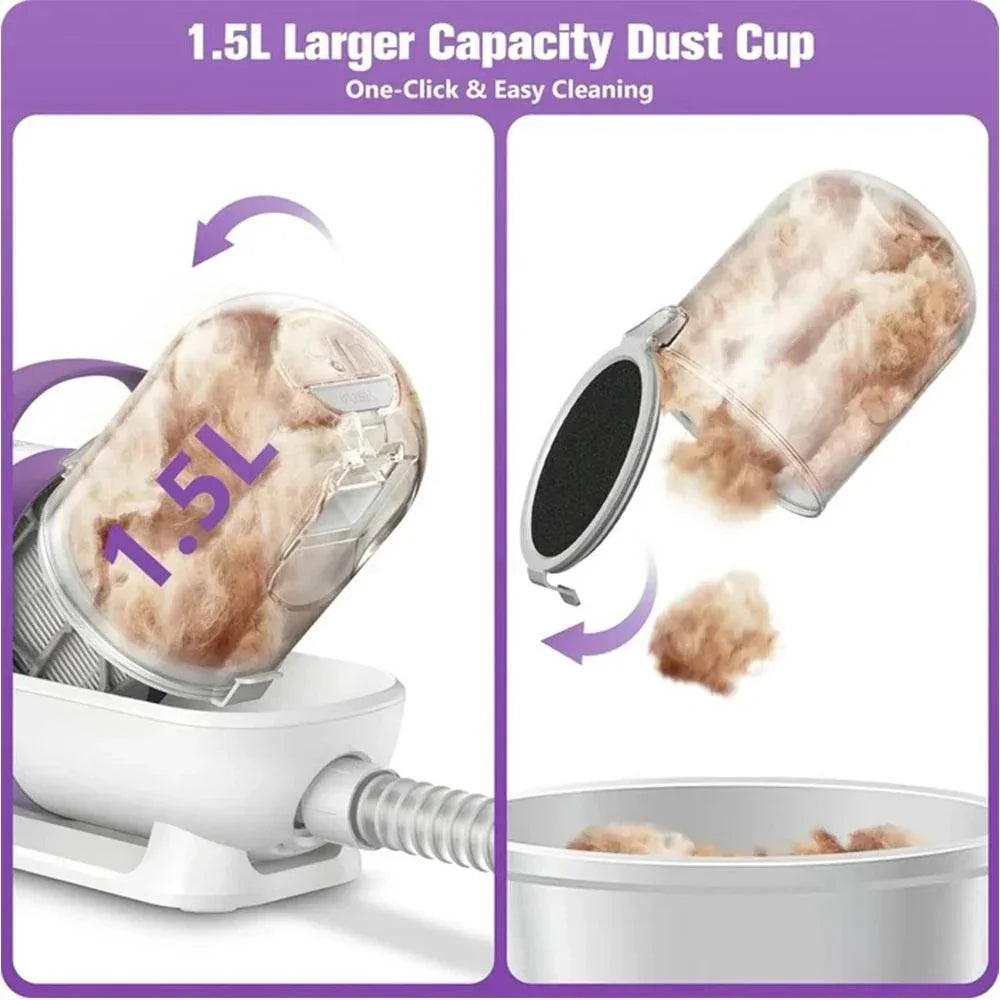 Homeika 8-in-1 Grooming Vacuum Kit for Pets - My Store