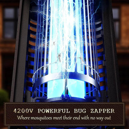 Minimoon Bug Zapper Outdoor 4200V High-Voltage Mosquito Zapper - My Store