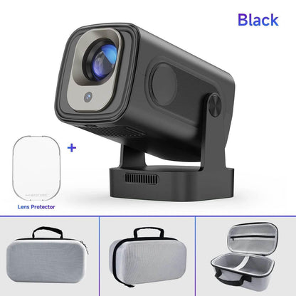 Magcubic HY310 Mini Projector for Outdoor Movies Auto Focus 1080P 330ANSI Android 11 Wifi6 BT5.4 4K with Air Mouse Voice Remote - My Store