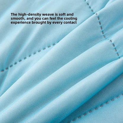 Air Condition Summer Blanket Washable Ice Silk Cold Feeling Quilt Lightweight Breathable Cooling Kids Adults Bedroom Quilts 여름이불 - My Store