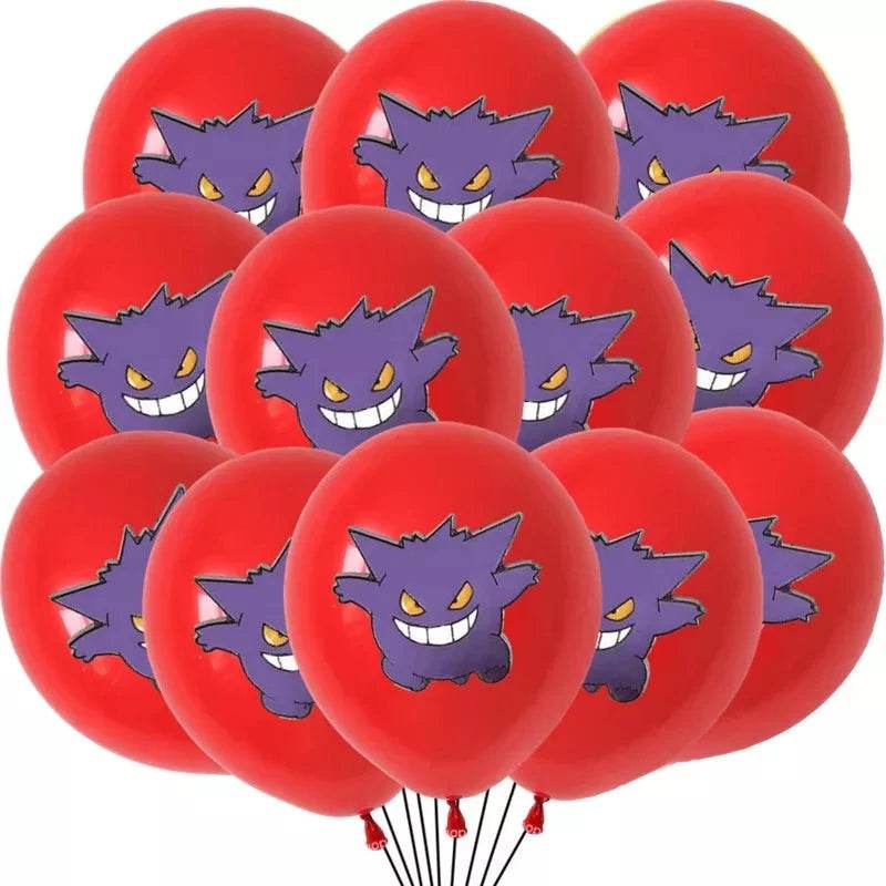 3/2/1Pack Pokemon Latex Balloons Birthday Party Supplies Cartoon Pikachu Balloon Baby Shower Kids Favor for Party Decorations - My Store
