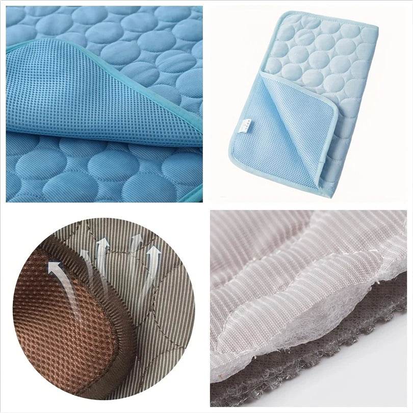 Dog Cooling Mat Summer Pet Cold Bed Extra Large for Small Big Dogs Pet Accessories Cat Durable Blanket Sofa Cat Ice Pad Blanket - My Store