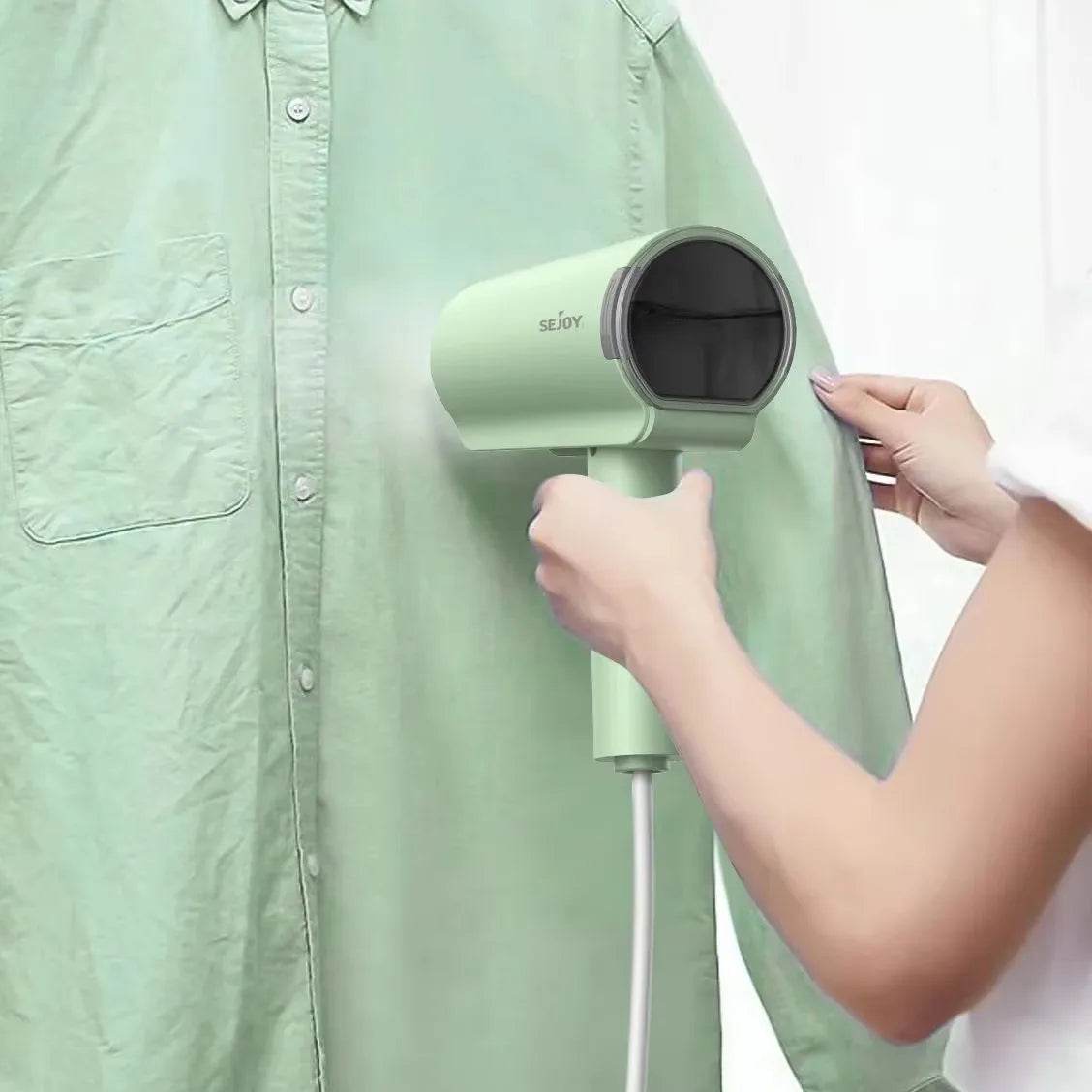 1000W Handheld Garment Steamer Iron Home 110V/220V Electric Steam Cleaner Portable Foldable Mite Removal Flat Ironing Machine - My Store
