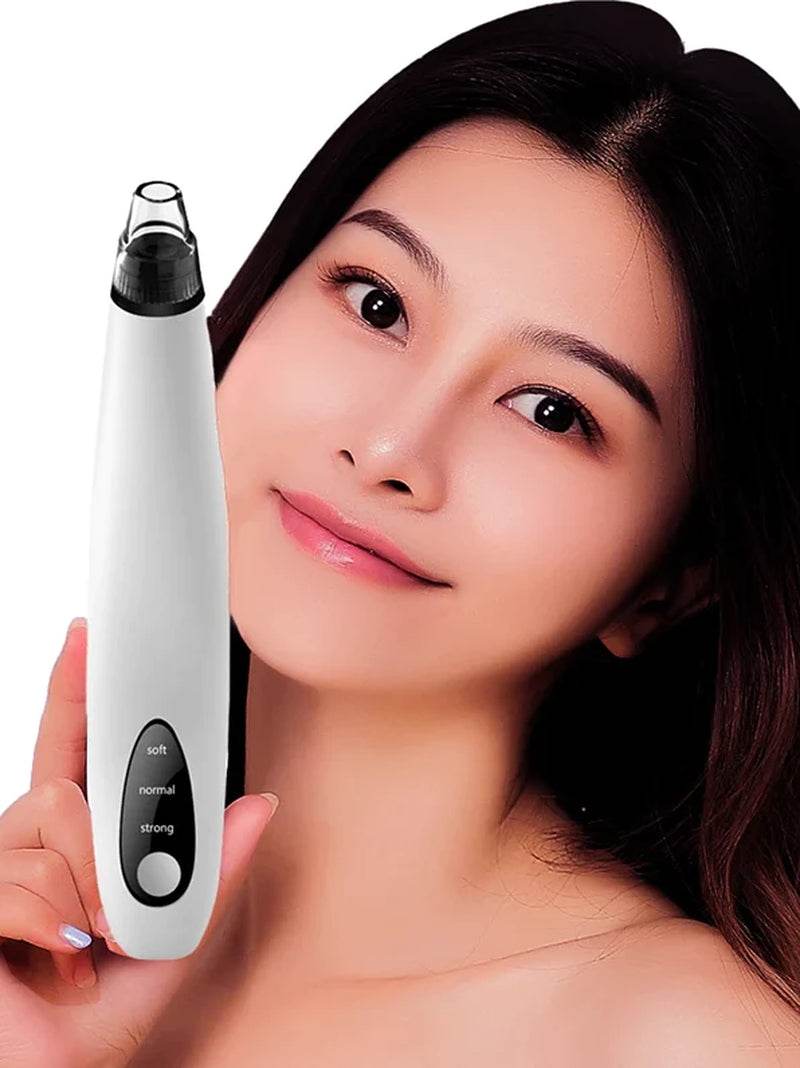 Electric Blackhead Remover Cleaner Face Diamond Pore Vacuum Suction White Heads - My Store