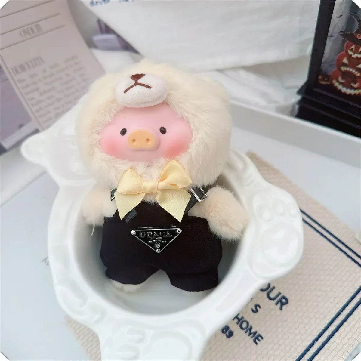 For 17Cm Labubus Mini Doll Clothes Outfit Hat Clothes Shoes Labubu II Doll Accessories Cultivate Sitting Party Game Toys - My Store