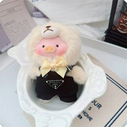 For 17Cm Labubus Mini Doll Clothes Outfit Hat Clothes Shoes Labubu II Doll Accessories Cultivate Sitting Party Game Toys - My Store