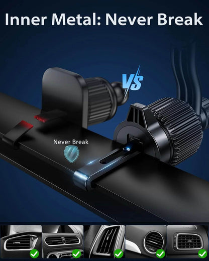 Strong Magnetic 360° Rotation Mag Safe Air Vent Car Mount Dashboard Phone Holder - My Store