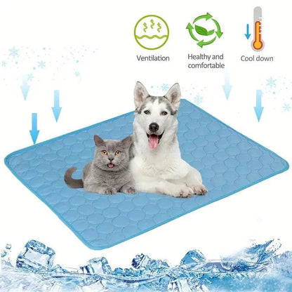 Dog Cooling Mat Summer Pet Cold Bed Extra Large for Small Big Dogs Pet Accessories Cat Durable Blanket Sofa Cat Ice Pad Blanket - My Store